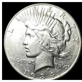 1934 Peace Silver Dollar CLOSELY UNCIRCULATED