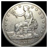 1877-S Silver Trade Dollar LIGHTLY CIRCULATED