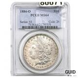 1884-O Morgan Silver Dollar PCGS MS64