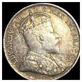 1909 Canada Silver 5 Cents CLOSELY UNCIRCULATED