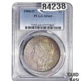 1904-O Morgan Silver Dollar PCGS MS65