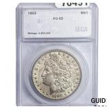 1903 Morgan Silver Dollar SEGS AU55