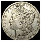 1891-O Silver Morgan Dollar NEARLY UNCIRCULATED
