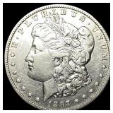 1897-S Silver Morgan Dollar NEARLY UNCIRCULATED