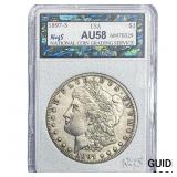 1897-S Morgan Silver Dollar NCGS AU58