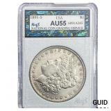 1891-S Morgan Silver Dollar NCGS AU55