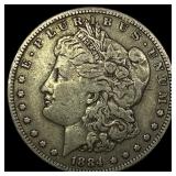 1884-S Silver Morgan Dollar LIGHTLY  CIRCULATED