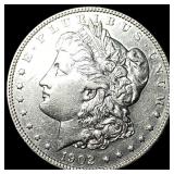 1902 Morgan Silver Dollar CLOSELY UNCIRCULATED