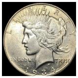 1934 Peace Silver Dollar UNCIRCULATED