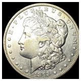1893 TONED Morgan Silver Dollar NEARLY UNCIRCULATE