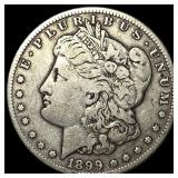 1899-S Silver Morgan Dollar ABOUT UNCIRCULATED