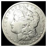 1891-O Silver Morgan Dollar ABOUT UNCIRCULATED