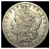 1886-O Silver Morgan Dollar ABOUT UNCIRCULATED