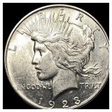 1923 Silver Peace Dollar UNCIRCULATED
