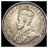 1913 Canada Silver 10 Cents CLOSELY UNCIRCULATED