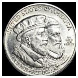 1924 Silver Huguenot-Walloon Half Dollar UNCIRCULA