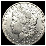 1892-S Silver Morgan Dollar NEARLY UNCIRCULATED