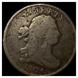 1804 Draped Bust Half Cent NICELY CIRCULATED