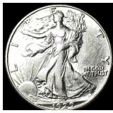 1929-S Silver Walking Liberty Half Dollar CLOSELY