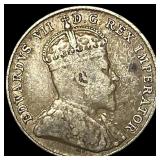 1910 Canada Silver 10 Cents NEARLY UNCIRCULATED