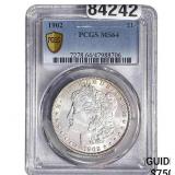 1902 Morgan Silver Dollar PCGS MS64