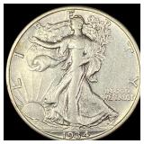 1934-S Walking Liberty Half Dollar CLOSELY  UNCIR
