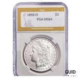 1898-O Morgan Silver Dollar PGA MS64