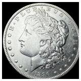 1890 Morgan Silver Dollar CLOSELY UNCIRCULATED