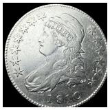1810 Capped Bust Half Dollar NEARLY UNCIRCULATED
