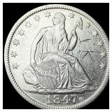 1847-O Silver Half Dollar HIGH GRADE