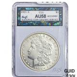 1921-S Morgan Silver Dollar NCGS AU58