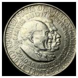 1952 Silver Half Dollar Booker T. Washington UNCIR