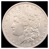 1892 Silver Morgan Dollar NEARLY UNCIRCULATED