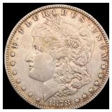1878 Silver Morgan Dollar NEARLY UNCIRCULATED