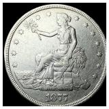 1877-S Silver Trade Dollar NEARLY UNCIRCULATED