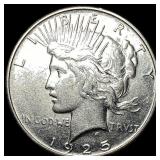1925-S Silver Peace Dollar CLOSELY UNCIRCULATED