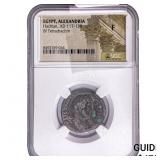 Roman Egypt Hadrian 117-138 AD Bi Tetradrachm NGC