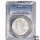 1899 Mercury Silver Dollar PCGS MS61