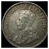 1912 Canada Silver 10 Cents NEARLY UNCIRCULATED