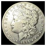 1896-S Silver Morgan Dollar ABOUT UNCIRCULATED
