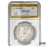 1878 8TF Morgan Silver Dollar PGA G08