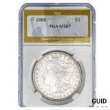 1888 Morgan Silver Dollar PGA MS67