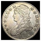 1828 Capped Bust Half Dollar CLOSELY  UNCIRCULATE