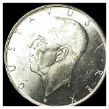 1938 Sweden Silver 2 Kronor UNCIRCULATED