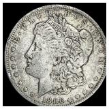 1886-O Silver Morgan Dollar ABOUT  UNCIRCULATED