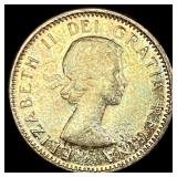 1967 Canada Silver 10 Cents SUPERB GEM BU