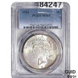 1926 Silver Peace Dollar PCGS MS64