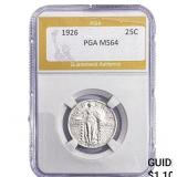 1926 Standing Liberty Quarter PGA MS64