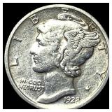 1928-D Silver Mercury Dime CLOSELY  UNCIRCULATED
