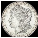 1890-S Silver Morgan Dollar CHOICE AU